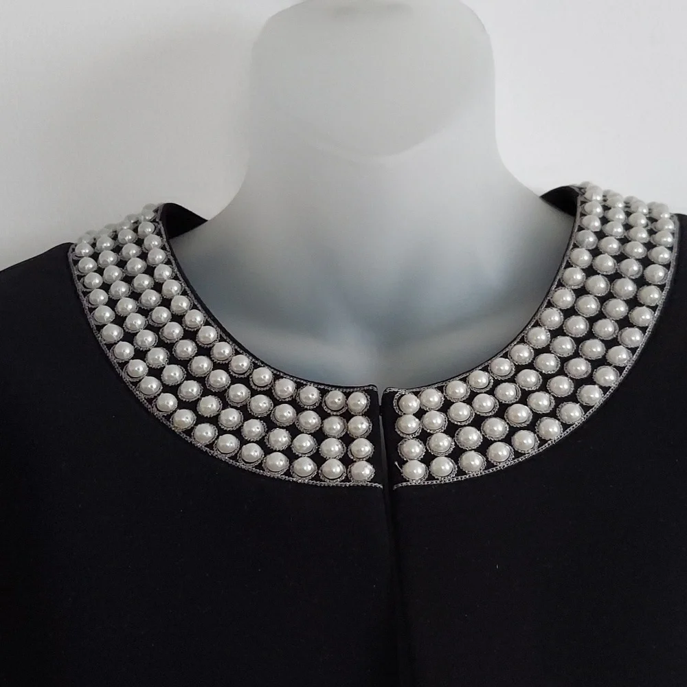 Tahari by Arthur S. Levine Jason Black Cropped Cocktail Blazer Jacket Sz 14 NWT - Picture 2 of 16